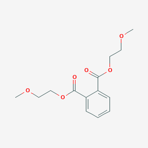 molecular formula C14H18O6 B032753 ビス(2-メトキシエチル)フタル酸エステル CAS No. 117-82-8