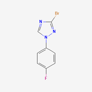 1-(4-fluorophenyl)-3-bromo-1,2,4-1H-triazole