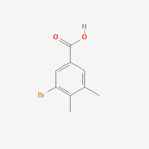 molecular formula C9H9BrO2 B3275380 3-溴-4,5-二甲基苯甲酸 CAS No. 6237-17-8