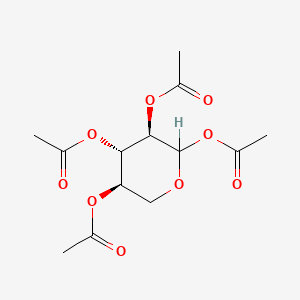 molecular formula C13H18O9 B3275401 1,2,3,4-四-O-乙酰基-D-木吡喃糖 CAS No. 62446-93-9