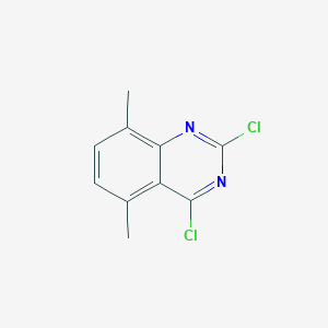 molecular formula C10H8Cl2N2 B3275404 2,4-Dichloro-5,8-dimethylquinazoline CAS No. 62484-26-8