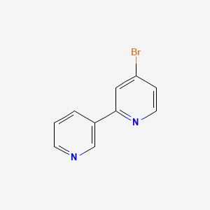 molecular formula C10H7BrN2 B3275755 4-Bromo-2,3'-bipyridine CAS No. 62913-27-3