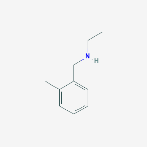 molecular formula C10H15N B3275756 N-(2-methylbenzyl)ethanamine CAS No. 62924-60-1