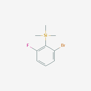 1-Bromo-3-fluoro-2-(trimethylsilyl)benzene
