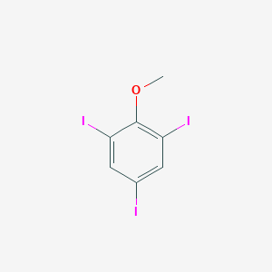 B3275969 1,3,5-Triiodo-2-methoxybenzene CAS No. 63238-41-5