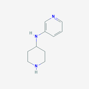 molecular formula C10H15N3 B3275979 N-(Piperidin-4-yl)pyridin-3-amine CAS No. 63260-35-5