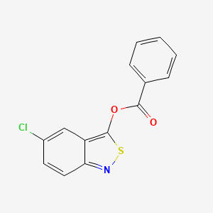 5-Chlorobenzo[c]isothiazol-3-yl benzoate