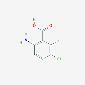 6-Amino-3-chloro-2-methylbenzoic acid