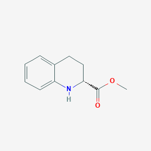 methyl (2R)-1,2,3,4-tetrahydroquinoline-2-carboxylate