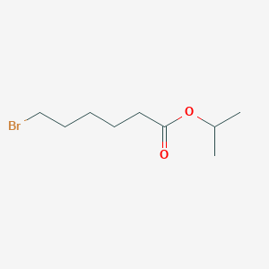 molecular formula C9H17BrO2 B3276384 Isopropyl 6-bromohexanoate CAS No. 64135-07-5