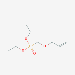 molecular formula C8H17O4P B3276416 Diethyl ((allyloxy)methyl)phosphonate CAS No. 64226-00-2
