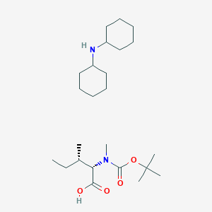 Dicyclohexylamine (2S,3S)-2-((tert-butoxycarbonyl)(methyl)amino)-3-methylpentanoate