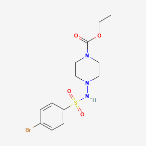Ethyl 4-(4-bromophenylsulfonamido)piperazine-1-carboxylate