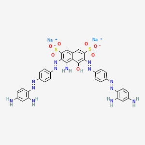 molecular formula C34H27N13Na2O7S2 B3276460 Direct black 19 CAS No. 6428-31-5