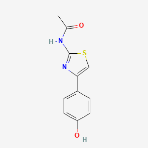 2-Acetamido-4-(4-hydroxyphenyl)thiazole