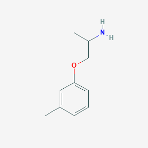 B3276574 1-(2-Aminopropoxy)-3-methylbenzene CAS No. 6437-47-4