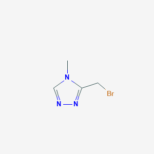 3-(Bromomethyl)-4-methyl-4H-1,2,4-triazole