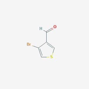 molecular formula C5H3BrOS B032767 4-溴噻吩-3-甲醛 CAS No. 18791-78-1