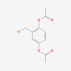 2-(Bromomethyl)-1,4-phenylene diacetate