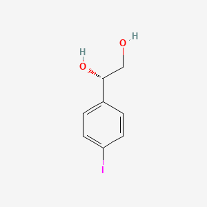 1,2-Ethanediol, 1-(4-iodophenyl)-, (1S)-