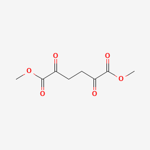 molecular formula C8H10O6 B3276771 Dimethyl 2,5-dioxohexanedioate CAS No. 64725-37-7