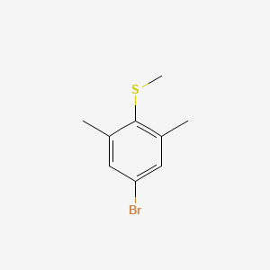 5-Bromo-1,3-dimethyl-2-(methylsulfanyl)benzene