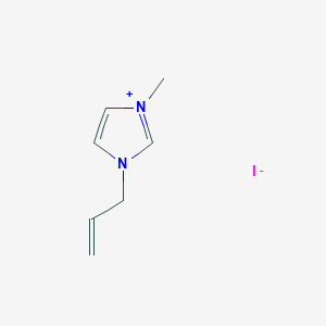 molecular formula C7H11IN2 B3276909 1-Allyl-3-methylimidazolium iodide CAS No. 65039-07-8