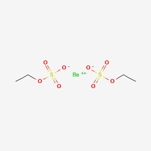 molecular formula C4H10BaO8S2 B3276946 Ethyl barium sulfate CAS No. 6509-22-4