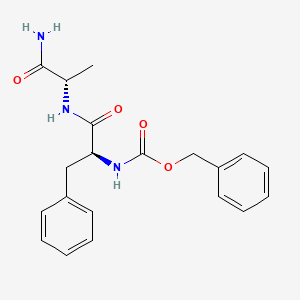 molecular formula C20H23N3O4 B3276955 Z-Phe-ala-NH2 CAS No. 65118-54-9