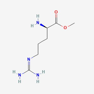 molecular formula C7H16N4O2 B3276975 D-Arginine methyl ester CAS No. 65160-70-5