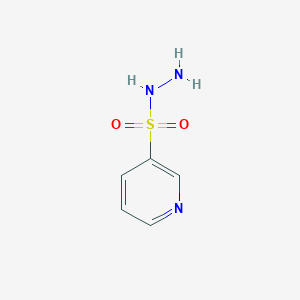 molecular formula C5H7N3O2S B3277055 Pyridine-3-sulfonohydrazide CAS No. 65227-53-4