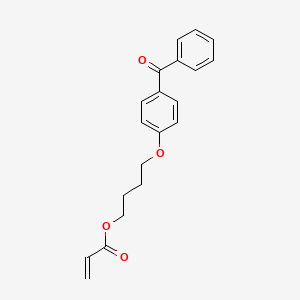 2-Propenoic acid, 4-(4-benzoylphenoxy)butyl ester