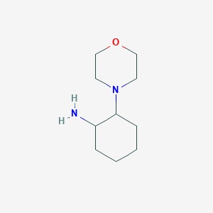 2-(Morpholin-4-yl)cyclohexan-1-amine