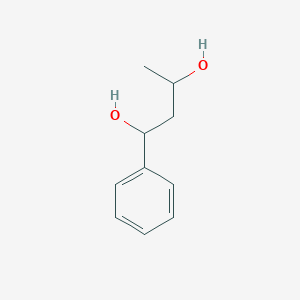 molecular formula C10H14O2 B3277115 1-Phenylbutane-1,3-diol CAS No. 65469-88-7