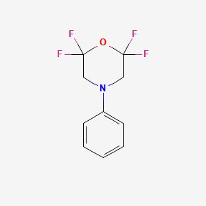2,2,6,6-Tetrafluoro-4-phenylmorpholine