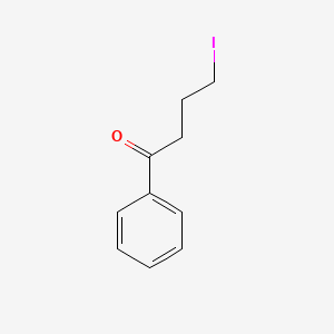 molecular formula C10H11IO B3277141 4-碘-1-苯基丁-1-酮 CAS No. 65488-05-3