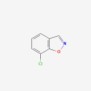 molecular formula C7H4ClNO B3277248 7-Chlorobenzo[d]isoxazole CAS No. 65685-54-3