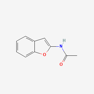 molecular formula C10H9NO2 B3277372 N-(苯并呋喃-2-基)乙酰胺 CAS No. 65847-73-6