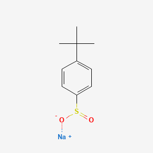 molecular formula C10H13NaO2S B3277418 4-tert-Butylbenzenesulfinic acid sodium salt CAS No. 65946-84-1