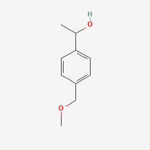 molecular formula C10H14O2 B3277553 1-(4-Methoxymethylphenyl)ethanol CAS No. 66190-31-6