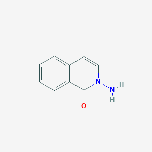 molecular formula C9H8N2O B3277565 2-氨基-1(2H)-异喹啉酮 CAS No. 66193-87-1