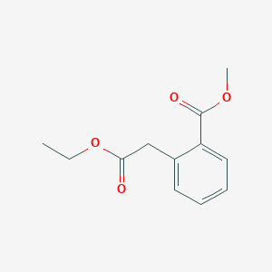 Ethyl 2-methoxycarbonylphenylacetate