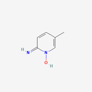 molecular formula C6H8N2O B3277697 2-Amino-5-methylpyridine 1-oxide CAS No. 66362-95-6
