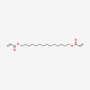 molecular formula C20H34O4 B3277698 14-Prop-2-enoyloxytetradecyl prop-2-enoate CAS No. 66392-67-4