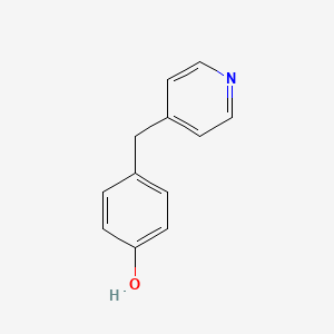 molecular formula C12H11NO B3277709 4-(吡啶-4-基甲基)苯酚 CAS No. 66414-18-4