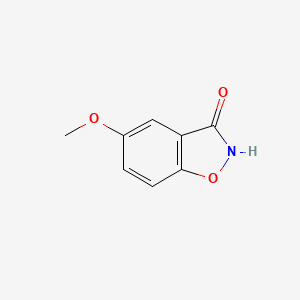 molecular formula C8H7NO3 B3277812 5-Methoxybenzo[d]isoxazol-3(2H)-one CAS No. 66607-95-2