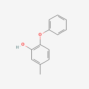 molecular formula C13H12O2 B3277851 5-甲基-2-苯氧基苯酚 CAS No. 666750-27-2