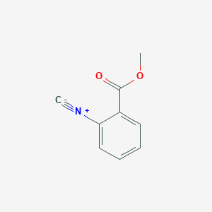 molecular formula C9H7NO2 B3277873 Methyl 2-isocyanobenzoate CAS No. 66715-31-9