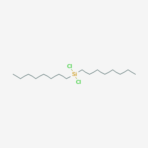 molecular formula C16H34Cl2Si B032779 二氯二辛基硅烷 CAS No. 18416-07-4