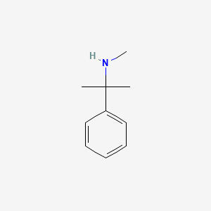 molecular formula C10H15N B3277961 Methyl(2-phenylpropan-2-yl)amine CAS No. 66896-49-9